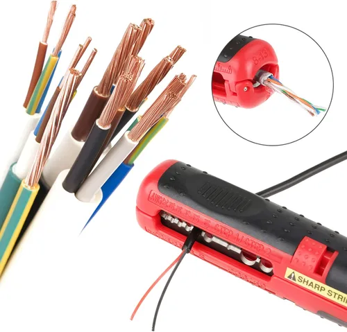 Miniatura 3 de Herramienta de desmontaje universal de cables para electricista multifuncional Cortador de desmontaje de cables Pelacables Herramienta de pelado