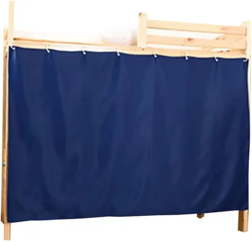 Miniatura 14 de Cortinas Opacas de Servicio Pesado para Litera Inferior, Toldo de Privacidad Tamaño Twin para Casa/Dormitorio Universitario, 1 Panel, Beige