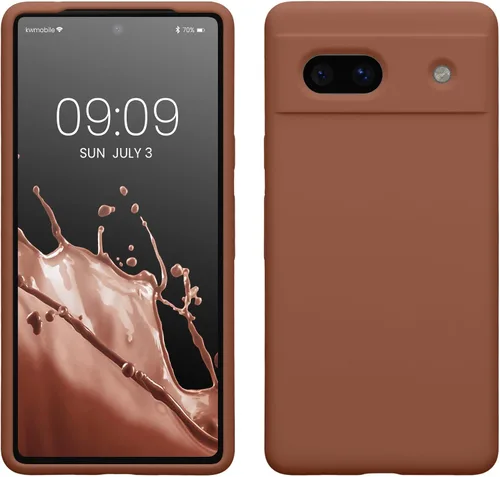 Miniatura 361 de kwmobile Funda Compatible con Google Pixel 6 Pro - Funda de Teléfono de Silicona TPU con Acabado Suave - Azul Caribe