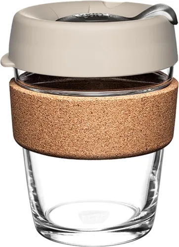 Miniatura 20 de Taza KeepCup Brew, de vidrio templado y corcho, Vidrio templado, Prensa