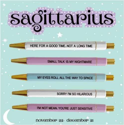 Miniatura 11 de Jxueych 5 bolígrafos divertidos con papel, bolígrafos retráctiles de colores surtidos, tinta negra 1.0 mm punta media de secado rápido