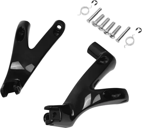 Miniatura 4 de TCT-MOTORPARTS Kit de montaje para placa de suelo delantero para Harley Softail Slim FLSL 18-25