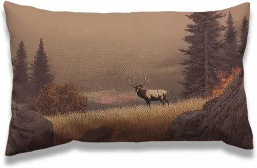 Miniatura 11 de AOYEGO Funda de almohada de cactus de 12 x 20 pulgadas, diseño de flores de cactus, plantas del desierto, botánica, rectangular, fundas de almohada