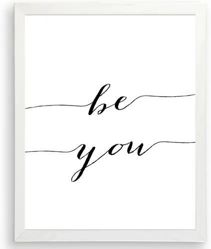 Miniatura 4 de DREAM BIG PRINTABLES Impresiones artísticas de pared "Sé amable, sé valiente, sé tú mismo" (juego de 3) - sin marco - 20x25 cm de arte motivacional