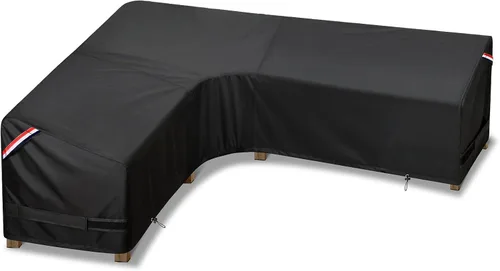 Miniatura 18 de KylinLucky Funda de sofá modular impermeable resistente de 85 pulgadas de ancho x 37 pulgadas de profundidad x 35 pulgadas de alto, funda de sofá