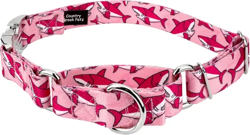 Miniatura 8 de Country Brook Petz - Collar de perro Martingala de dinosaurios con hebilla premium - Colección Critter Corner con 6 diseños temáticos de criaturas