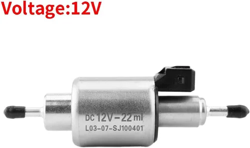 Miniatura 9 de SHANSHAN Bomba de Calentador de Aire Universal para Automóvil Diésel, Kit de Bomba de Combustible Eléctrica en Línea de Medición por Pulsos