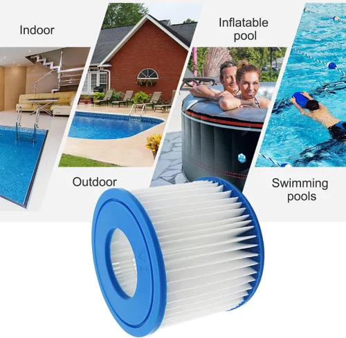 Pool Filter Cartridge for Lay-Z-Spa Type Ⅵ Filter Pump for Above Ground Pools, Hot Tubs Filter Compatible with Coleman SaluSpa 90352E 58323 Filter