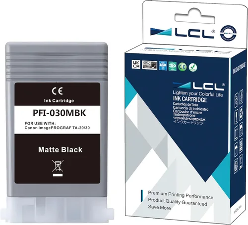 Miniatura 9 de LCL Cartucho de tinta de pigmento compatible de repuesto para Canon PFI030 PFI-030 PFI030M PFI-030M ImagePrograf TA-20 ImagePrograf TA-30