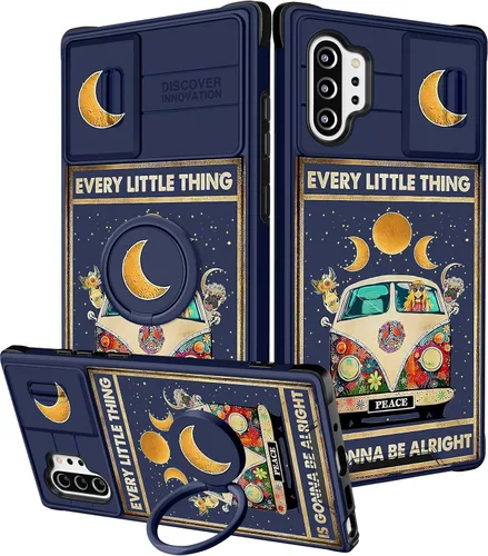 Miniatura 84 de Funermei Funda para teléfono Samsung Galaxy Note 10 Plus – Funda femenina bonita para niñas, diseño inspirador estético con funda para cámara