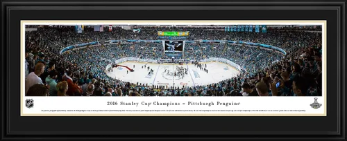 Blakeway Worldwide Panoramas, Inc. 2016 NHL Stanley Cup Champions - Pittsburgh Penguins - Póster panorámico de la NHL y decoración de pared