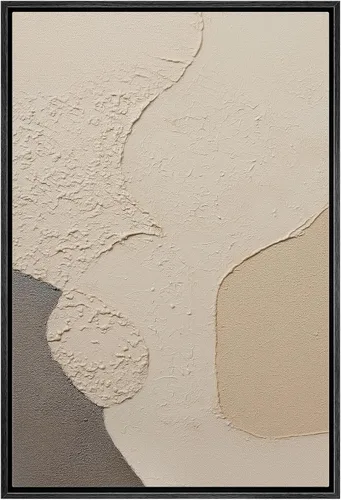 Miniatura 37 de Wall26 - Arte de pared con marco estampado en lienzo, bosque negro y blanco, árbol de madera con detalles de anillo, naturaleza, naturaleza salvaje