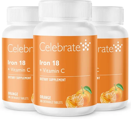 Suplemento de hierro con vitamina C, 18 mg de hierro, 36 mg de vitamina C, vitaminas bariátricas para pacientes con WLS, cirugía de manga vertical y