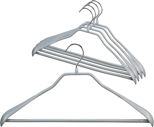 Mawa by Reston Lloyd BodyForm Series Style 42/LS, colgador de ropa de acero antideslizante para trajes, vestidos y camisas, soporte de hombro de 1½