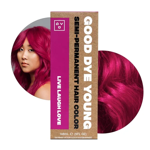 Miniatura 17 de Good Dye Young - Tinte semipermanente para el cabello, vegano y libre de crueldad, color azul, dura hasta 24 lavados, coloración capilar