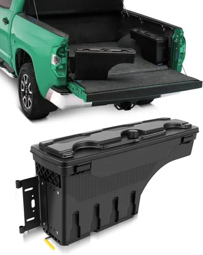 SCITOO Caja de almacenamiento para caja de camioneta con contraseña para Ford F-150 1997-2014 del lado izquierdo del conductor Como se muestra