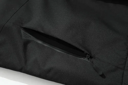Miniatura 2 de Chaqueta de esquí de invierno para hombre, abrigo de nieve impermeable, capucha ajustable y múltiples bolsillos para protección contra el clima frío