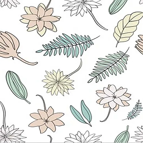 TAOGIFT Papel tapiz de hojas florales para despegar y pegar, papel de contacto floral grueso y colorido para revestimiento de estantes, cajón,