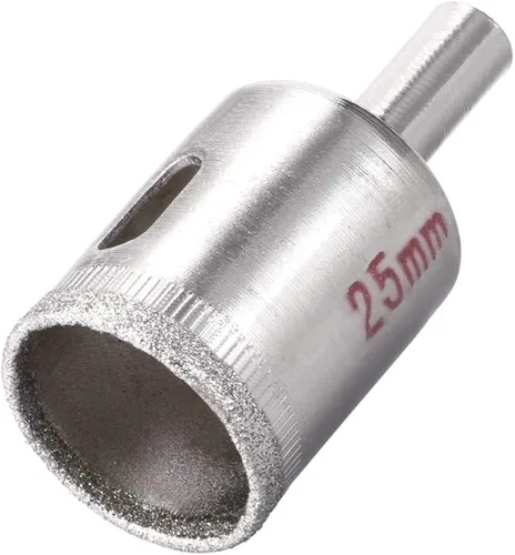 Miniatura 12 de uxcell Brocas de diamante de 0.157 in, sierras de agujero para azulejos de vidrio, porcelana, mármol, botellas de cerámica, ollas de ladrillo