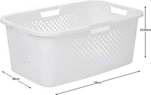 Miniatura 2 de Sundis Cesta de lavandería con efecto Pixel que permite la aireación de tu ropa y asas ergonómicas en los 4 lados para facilitar el movimiento