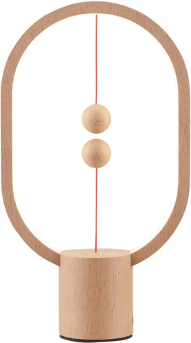 Miniatura 13 de Heng - Luz de equilibrio, lámpara de mesa LED alimentada por USB, creativa, luz nocturna con interruptor magnético, lámpara de mesa regulable