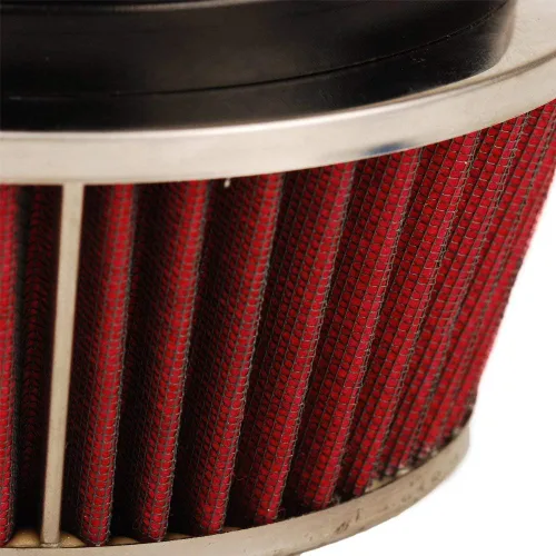 Miniatura 7 de HUAWELL 8161 - Filtro de aire universal para abrazaderas (2 unidades, tamaño pequeño, redondo, para tubos de 3.0 in, 3.5 in y 4.0 in)