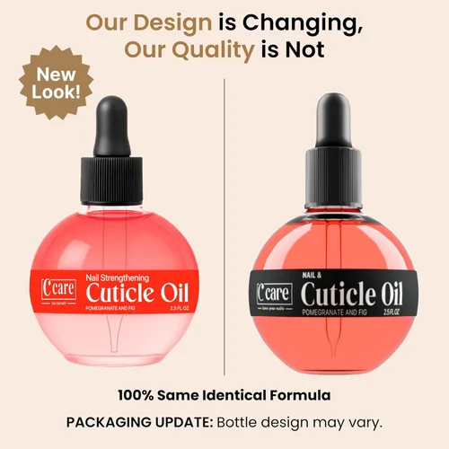 Miniatura 2 de C CARE Aceite de cutícula de granada e higo para uñas, repara cutículas durante la noche, hidrata y fortalece las uñas y cutículas, incluye