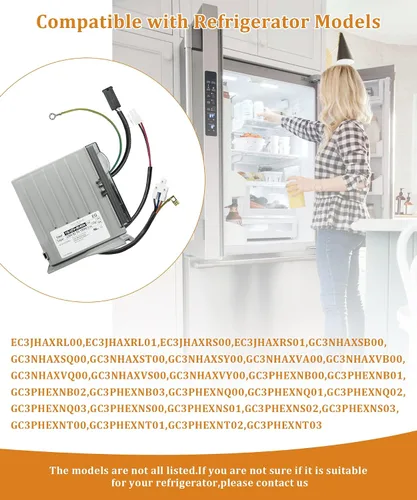 Miniatura 4 de Inversor de compresor de refrigerador W10133449 (VCC3 1156 09 A 52) se adapta a Whirlpool Kenmore Kitchen Aid Jenn Air, 519306000 Inversor Board