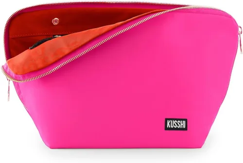 Miniatura 7 de KUSSHI Bolsa de Maquillaje y Cosméticos Lavable para Viaje, Negro