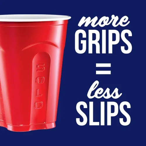Miniatura 6 de SOLO Cup Company Red Squared Plastic Party, 18 onzas, 200 unidades, 50 unidades (paquete de 4)