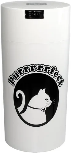 Miniatura 24 de Tightpac America Tightvac Pawvac Contenedor sellado para almacenamiento de comida y golosinas para mascotas Gato Blanco
