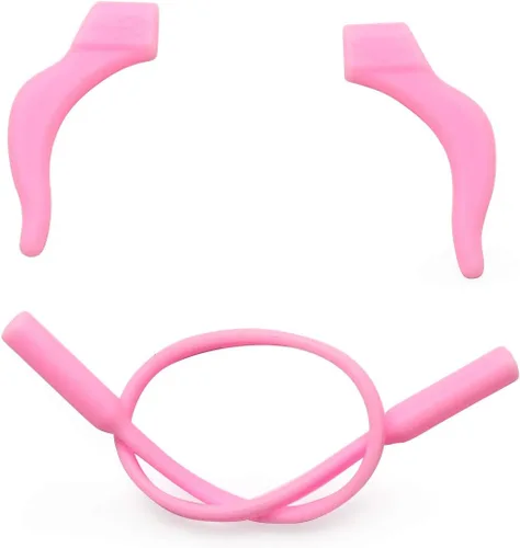 Miniatura 11 de 3 Sets Pack Kids Glasses Silicone Cord Ear Grips Children Eyeglasses Temple Locks with Head Band Strap Retainer
