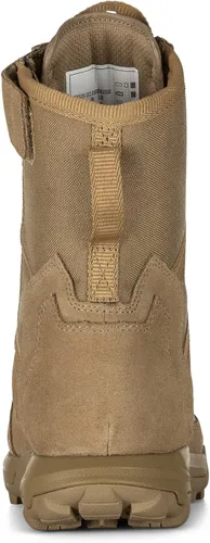 Miniatura 4 de 5.11 Tactical A/T Botas de estilo militar todoterreno de 8 pulgadas para hombre, para nieve, senderismo, trabajo, sin cremallera, resistentes al