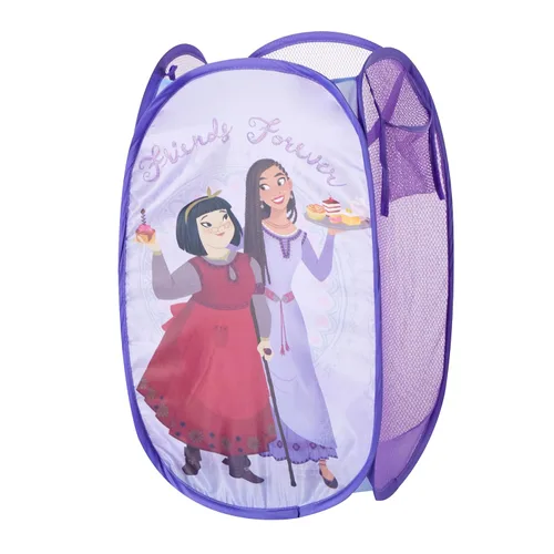 Miniatura 24 de Disney Aladdin Cesta Plegable con Asas de Transporte Duraderas, 21" Al x 13.5" An x 13.5" Lar