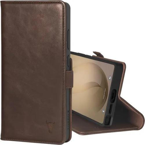 Miniatura 11 de TORRO Funda de cuero compatible con Samsung Galaxy S26 Ultra 5G 2026 - Funda de cuero premium tipo cartera con función atril y ranuras para tarjetas