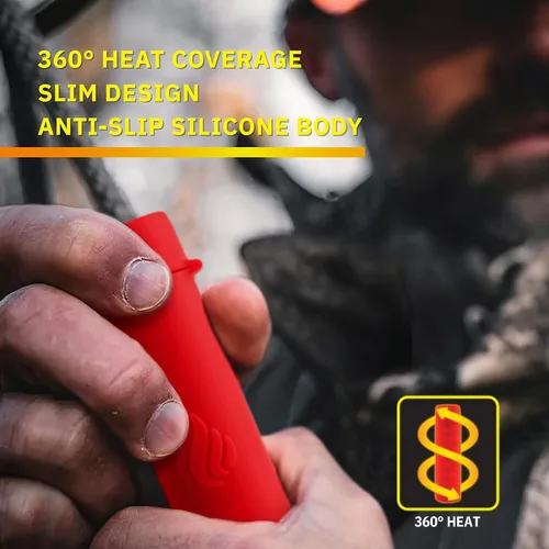 Miniatura 4 de POWERPAW - Calentador de manos recargable, calentador de manos eléctrico portátil, 3 niveles de calor, 5000mAh, batería USB-C, calentador