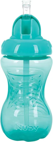 Miniatura 2 de Nuby Vaso Flip-It sin derrames, 10 onzas, paquete individual de 1 taza, los colores pueden variar