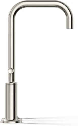 Miniatura 8 de Kohler K-14410-4-BGD Purist - Grifo para lavabo de baño con manijas de palanca baja y boquilla baja, 14408-4-SN Níquel pulido vibrante