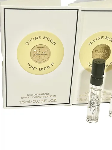 Miniatura 2 de Tory Burch Divine Moon Eau De Parfume Muestra Spray Perfume Mujer 0.1 fl oz / 0.05 oz (juego de 3)