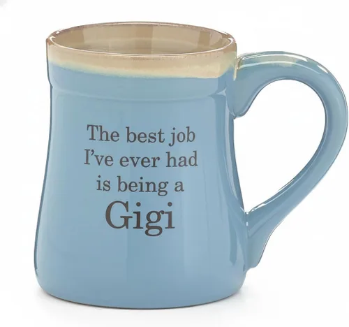 Miniatura 2 de burton+BURTON GiGi Taza de café de cerámica de 18 onzas, taza de té floral rosa en caja de regalo decorativa a juego, selección de regalo del día