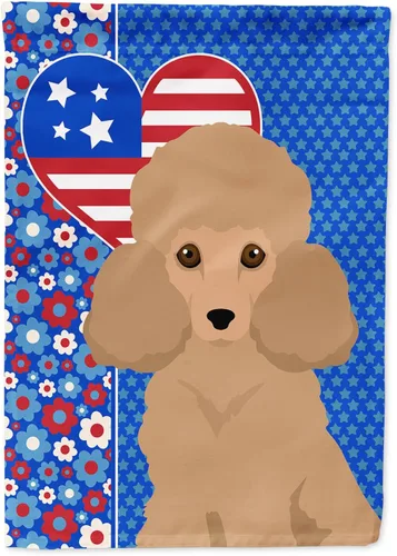 Miniatura 302 de Caroline's Treasures WDK5119GF - Bandera de jardín americana de Airedale Terrier de Estados Unidos, color negro y tostado, bandera decorativa