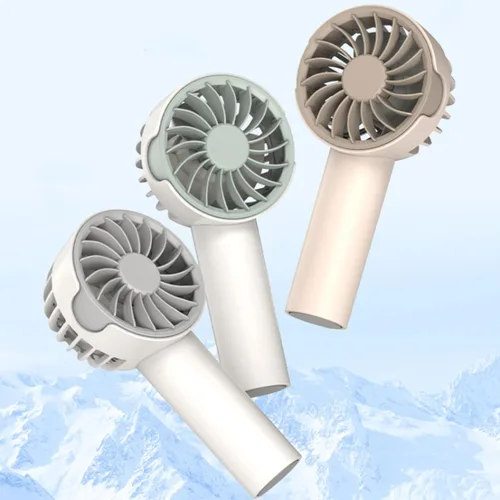 Miniatura 4 de MOVEX Mini ventilador de mano portátil recargable, 3 velocidades de refrigeración personal USB, ventilador de viaje ligero de bolsillo para verano