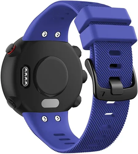 Miniatura 8 de REYDA Correa de silicona compatible con Garmin Swim 2/Forerunner 45, suave, flexible, transpirable, correa de reloj de silicona deportiva