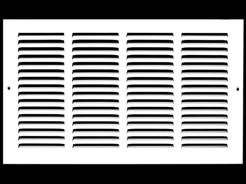 Miniatura 45 de HVAC Premium 30' x 10' [Abertura de conducto] Rejilla de aire de retorno de acero estampado plano - Pared lateral y techo - Cubierta de conducto