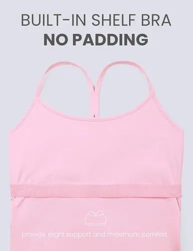 Miniatura 3 de CRZ YOGA Butterluxe - Camiseta sin mangas de maternidad con espalda en Y para mujer, fruncida, básica, sin mangas, atlética, para yoga