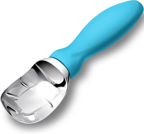 Miniatura 10 de Rainspire Cuchara de helado de acero inoxidable con mango cómodo, cuchara para helado resistente, pala para helado, ideal para cucharas de helado