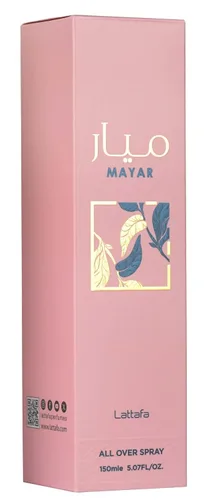 Miniatura 3 de Lattafa Mayar – Fragancia duradera en aerosol para todo el cuerpo con notas frutales, florales y ambarinas para mujeres, 5.07 onzas / 150 ml