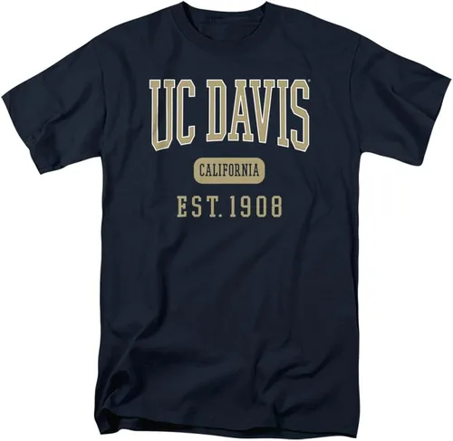 Miniatura 117 de LOGOVISION Camiseta de algodón unisex con diseño de fecha de este, para hombre y mujer, colección 3 Universidad de Bob Jones
