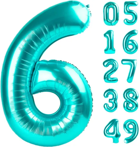 Miniatura 322 de Globo de cumpleaños número 4 dorado de 40 pulgadas, globos gigantes del número cuatro 14 24 34 40 44 2024, globos grandes de lámina de mylar para Oro