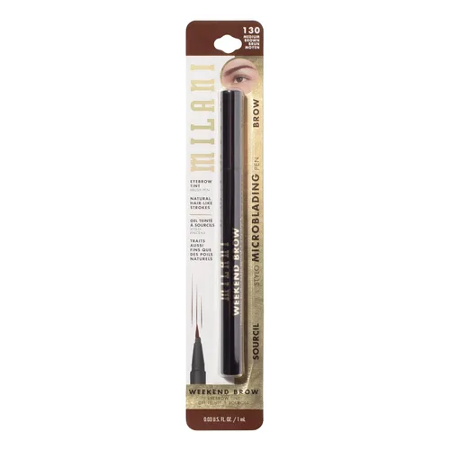 Miniatura 7 de Milani Weekend Brow Tinte para Cejas - 130 Marrón Medio